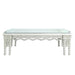 Acme Furniture Vanaheim Dining Table in Antique White Finish DN00678
