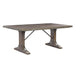 Acme Furniture Raphaela Dining Table in Weathered Cherry Finish DN00980