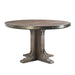 Acme Furniture Raphaela Dining Table in Weathered Cherry Finish DN00984