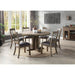 Acme Furniture Raphaela Dining Table in Weathered Cherry Finish DN00984