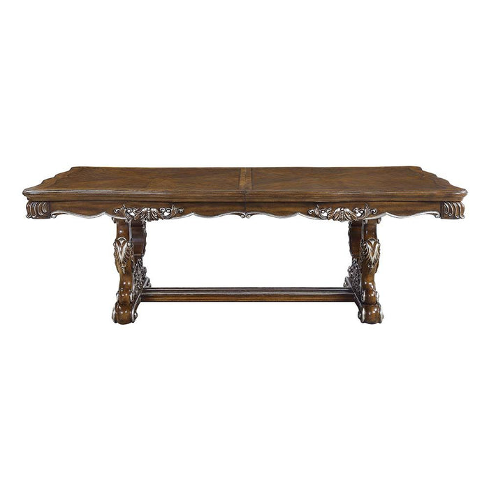 Acme Furniture Latisha Dining Table in Antique Oak Finish DN01357