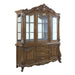 Acme Furniture Latisha Buffet & Hutch in Antique Oak Finish DN01360