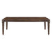 Acme Furniture Devayne Dining Table in Dark Walnut Finish DN01361