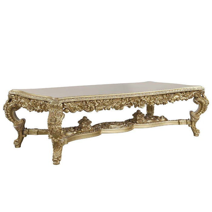 Acme Furniture Bernadette Dining Table Base in Gold Finish DN01470-2