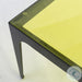Bellini Modern Living Dynasty Side Table Yellow Glass top Dynasty ST YEL