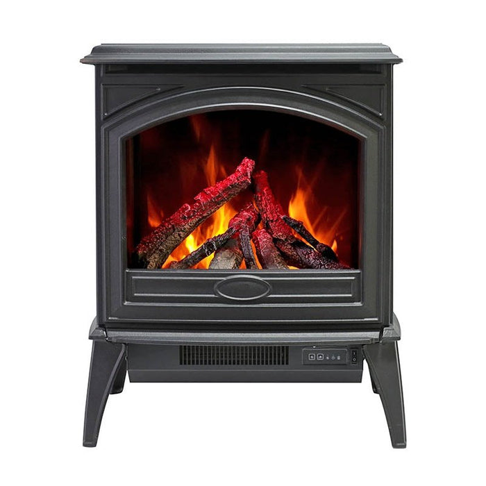 Sierra Flame Cast Iron Freestand Electric Fireplace