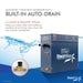 SteamSpa 6 KW QuickStart Acu-Steam Bath Generator with Built-in Auto Drain D-600-A