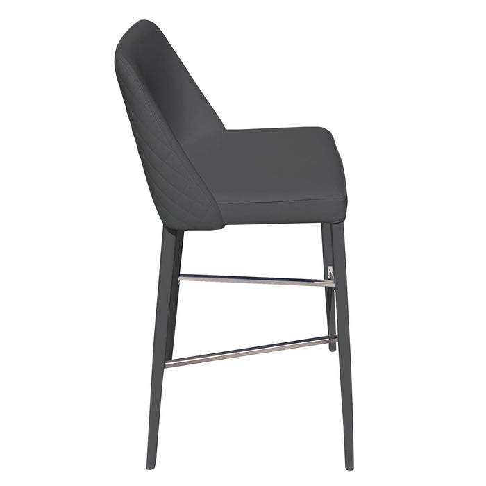 Bellini Modern Living Polly Counterstool Grey Polly CS GRY