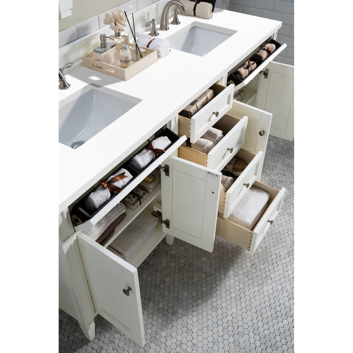 James Martin Vanities Brittany 72" Double Vanity