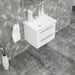 Casa Mare Elke 32" Bathroom Vanity and Ceramic Sink Combo with LED Mirror