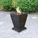 Endless Summer LP Gas Outdoor Fire Column, Small in Slate Finish GLT1343SP