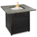 Endless Summer The Dakota, Dual Heat LP Gas Outdoor Fire Pit/Patio Heater with Wood Look Resin Mantel GAD19101ES