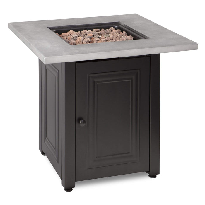 Endless Summer The Wakefield, LP Gas Outdoor Fire Pit with Concrete Resin Mantel GAD15410M