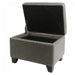 New Pacific Direct Julian Rectangular Bonded Leather Storage Ottoman 194424B-V04