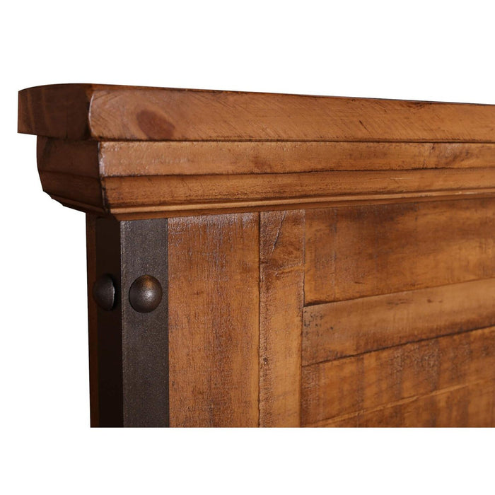 Sunset Trading Rustic City Queen Bed | Storage Drawers HH-4365-QB