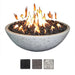 Grand Canyon FB3913-R Concrete Fire Bowl 39x13-Inch with Ring Burner