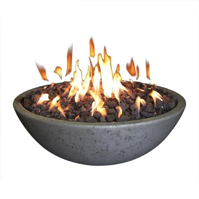 Grand Canyon FB3913-R Concrete Fire Bowl 39x13-Inch with Ring Burner