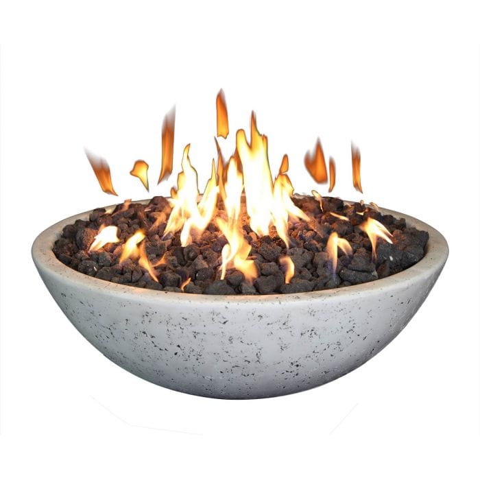Grand Canyon FB3913-R Concrete Fire Bowl 39x13-Inch with Ring Burner