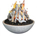 Grand Canyon FB4816-TP Concrete Fire Bowl 48x16-Inch with Tee-Pee Stack