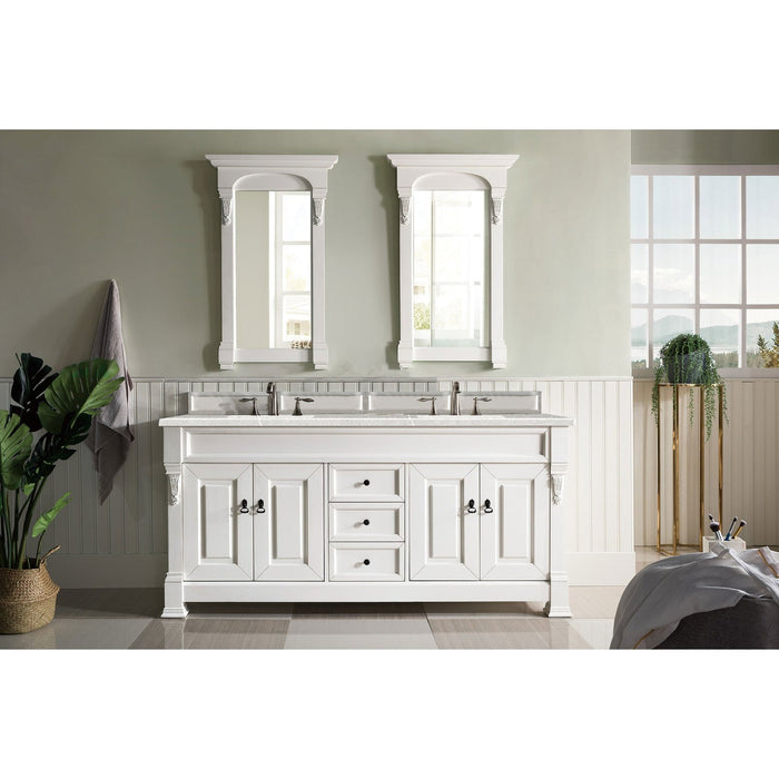 James Martin Vanities Brookfield 72" Double Vanity