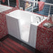 MediTub Walk-In 32 x 60 Right Drain White Whirlpool & Air Jetted Walk-In Bathtub 3260RWD