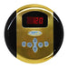 SteamSpa Indulgence 4.5 KW QuickStart Acu-Steam Bath Generator Package in Polished Gold IN450GD