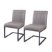 New Pacific Direct Ronan PU Leather Dining Chair, Set of 2 1060002-216