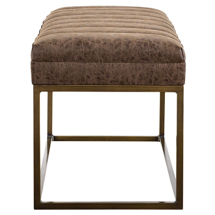 New Pacific Direct Darius PU Leather Bench 3900030-NCE