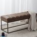 New Pacific Direct Darius PU Leather Bench 3900030-NCE