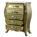 Acme Furniture Cabriole Chest in Gold Finish BD01467