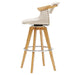 New Pacific Direct Darwin Fabric Bamboo Counter Stool 1160006-286N