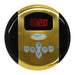 SteamSpa Oasis 4.5 KW QuickStart Acu-Steam Bath Generator Package in Polished Gold OA450GD