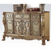 Acme Furniture Dresden Dresser/Server in Gold Patina & Bone Finish 23165