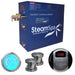 SteamSpa Indulgence 12 KW QuickStart Acu-Steam Bath Generator Package in Brushed Nickel IN1200BN