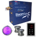 SteamSpa Indulgence 12 KW QuickStart Acu-Steam Bath Generator Package in Brushed Nickel INT1200BN