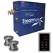 SteamSpa Oasis 12 KW QuickStart Acu-Steam Bath Generator Package in Brushed Nickel OAT1200BN