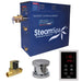 SteamSpa Oasis 9 KW QuickStart Acu-Steam Bath Generator Package with Built-in Auto Drain in Polished Chrome OAT900CH-A