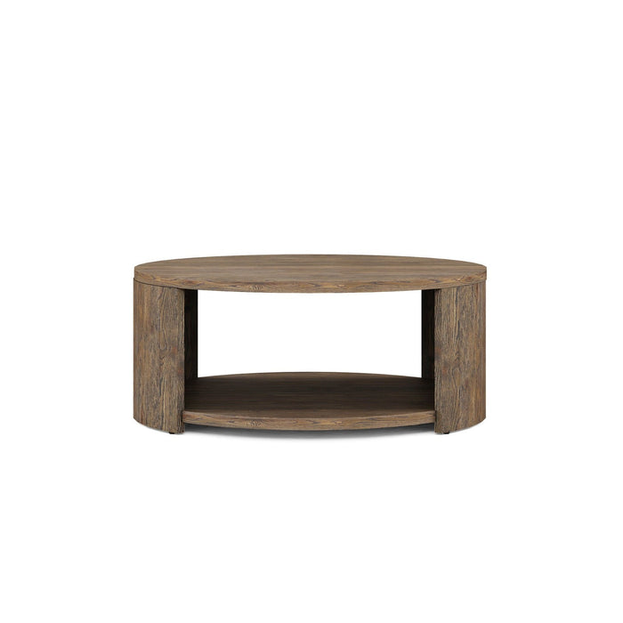 A.R.T. Furniture Stockyard Round Cocktail Table In Brown 284302-2303