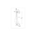 ANZZI Angel Series 2-Handle Clawfoot Tub Faucet with Euro-Grip Handheld Sprayer