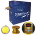 SteamSpa Indulgence 4.5 KW QuickStart Acu-Steam Bath Generator Package in Polished Gold IN450GD