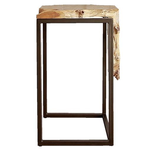 New Pacific Direct Jansen Reclaimed Teak Root Side/ End Table, Natural 9600029