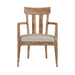 A.R.T. Furniture Passage Arm Chair Slat Back Sold as Set of 2 In Brown 287205-2302K2