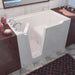 MediTub Walk-In 36 x 60 Left Drain White Whirlpool & Air Jetted Walk-In Bathtub 3660LWD