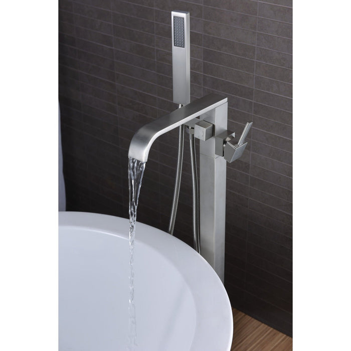ANZZI Angel Series 2-Handle Clawfoot Tub Faucet with Euro-Grip Handheld Sprayer