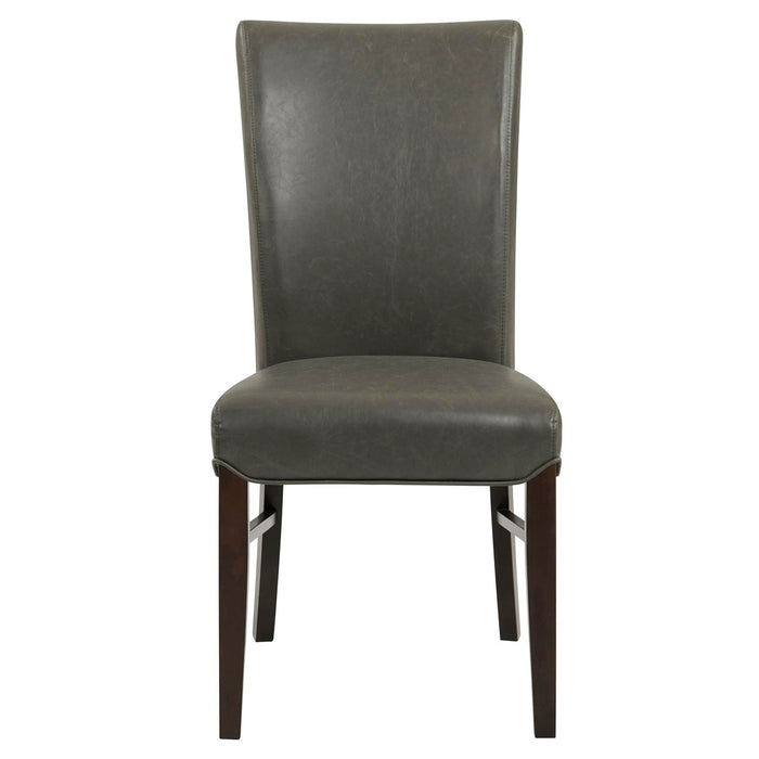 New Pacific Direct Milton Bonded Leather Chair, Set of 2 268239B-V04