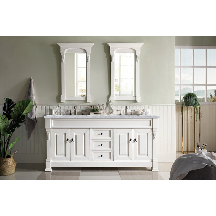 James Martin Vanities Brookfield 72" Double Vanity