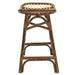 New Pacific Direct Beyla Rattan Backless Saddle Counter Stool 2400005