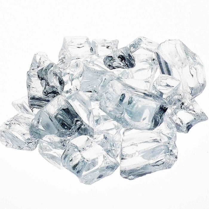 Grand Canyon RFG-10-KD Krystallo Diamond Reflective Fireglass, 1/2-Inch, 10 lbs