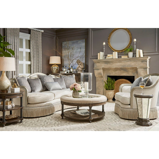 A.R.T. Furniture Giovanna Bezel Sofa In White 509501-5727AB