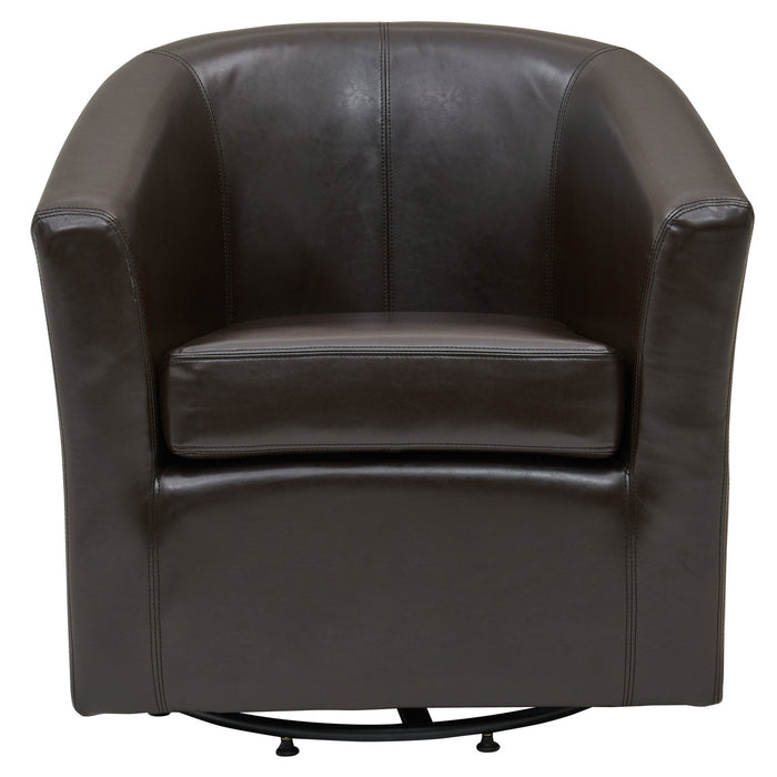 New Pacific Direct Hayden Swivel Bonded Leather Chair 193012B-01